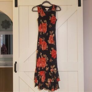 Y2K Floral Sleeveless Dress